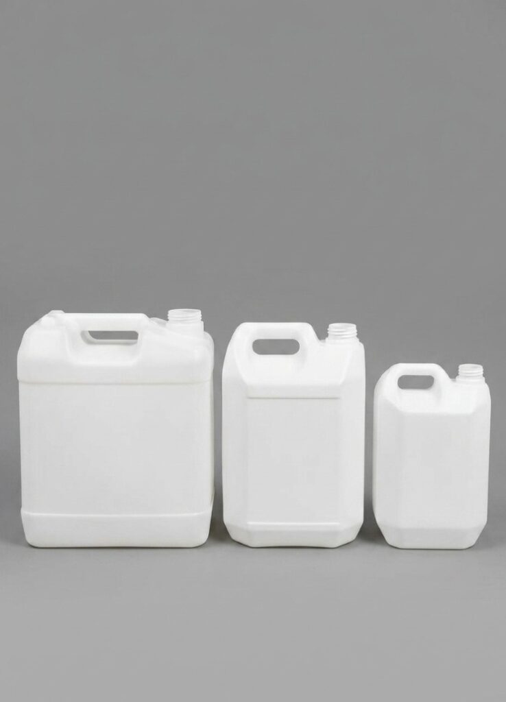 Envases plásticos de 5L apilables