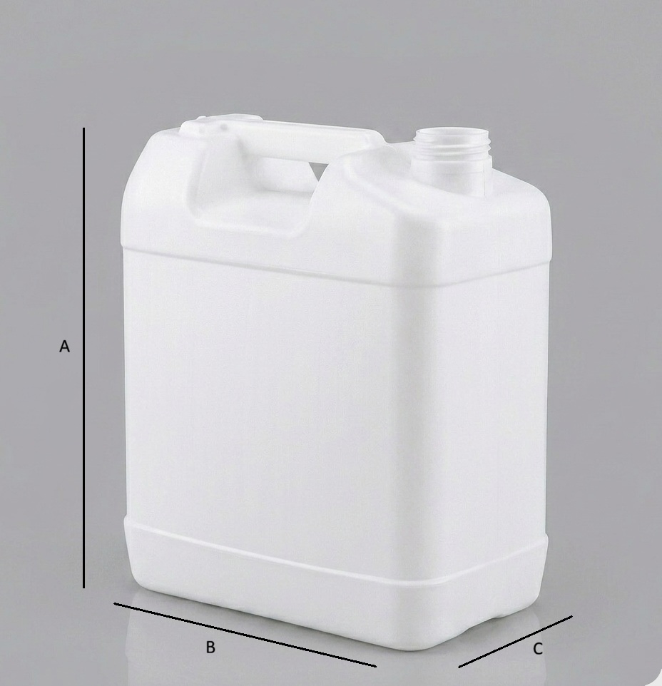 Bidón industrial de 20 litros en PEAD apilable